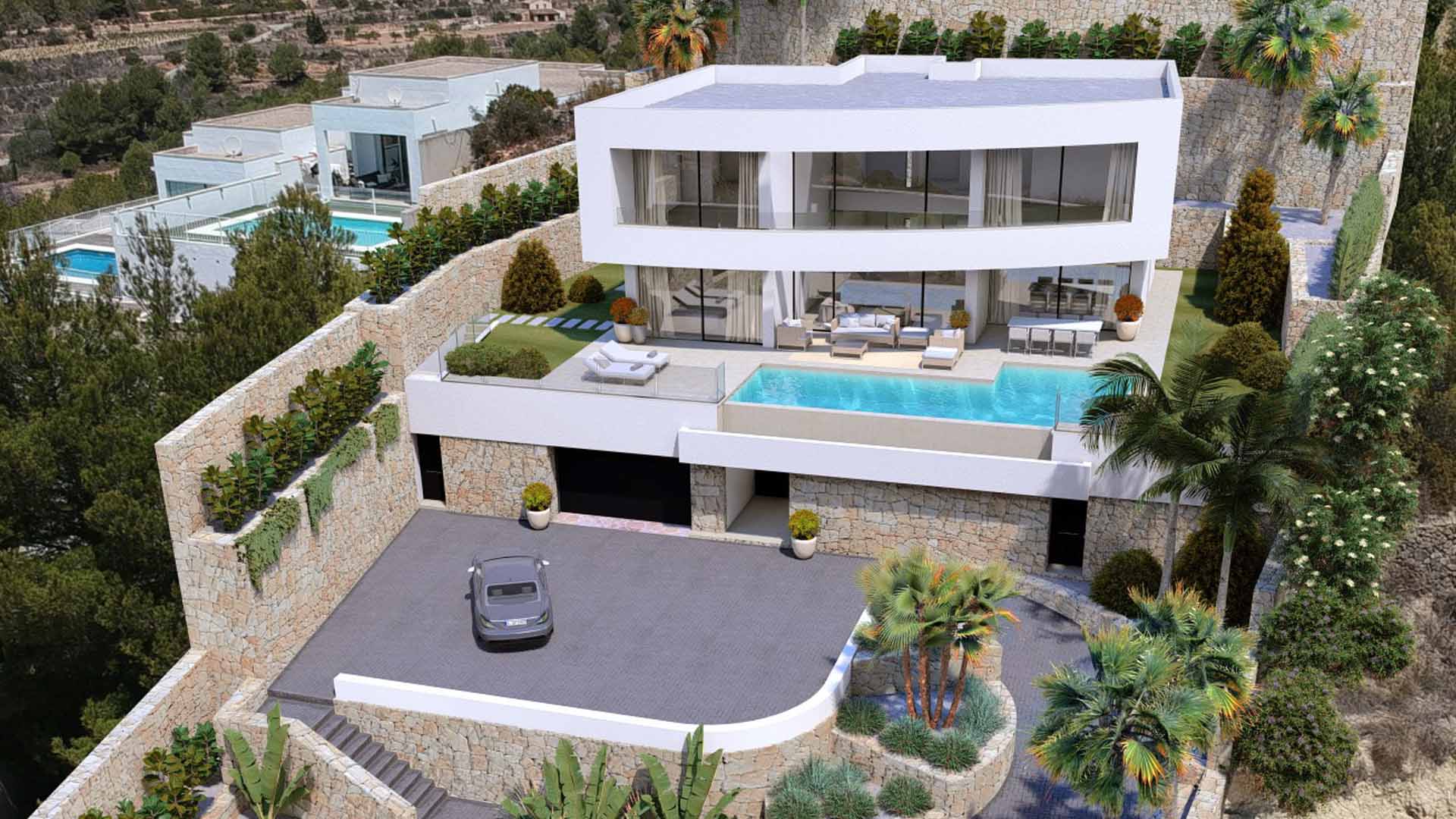 Beautiful luxury villa in the seaside resort of Calpe