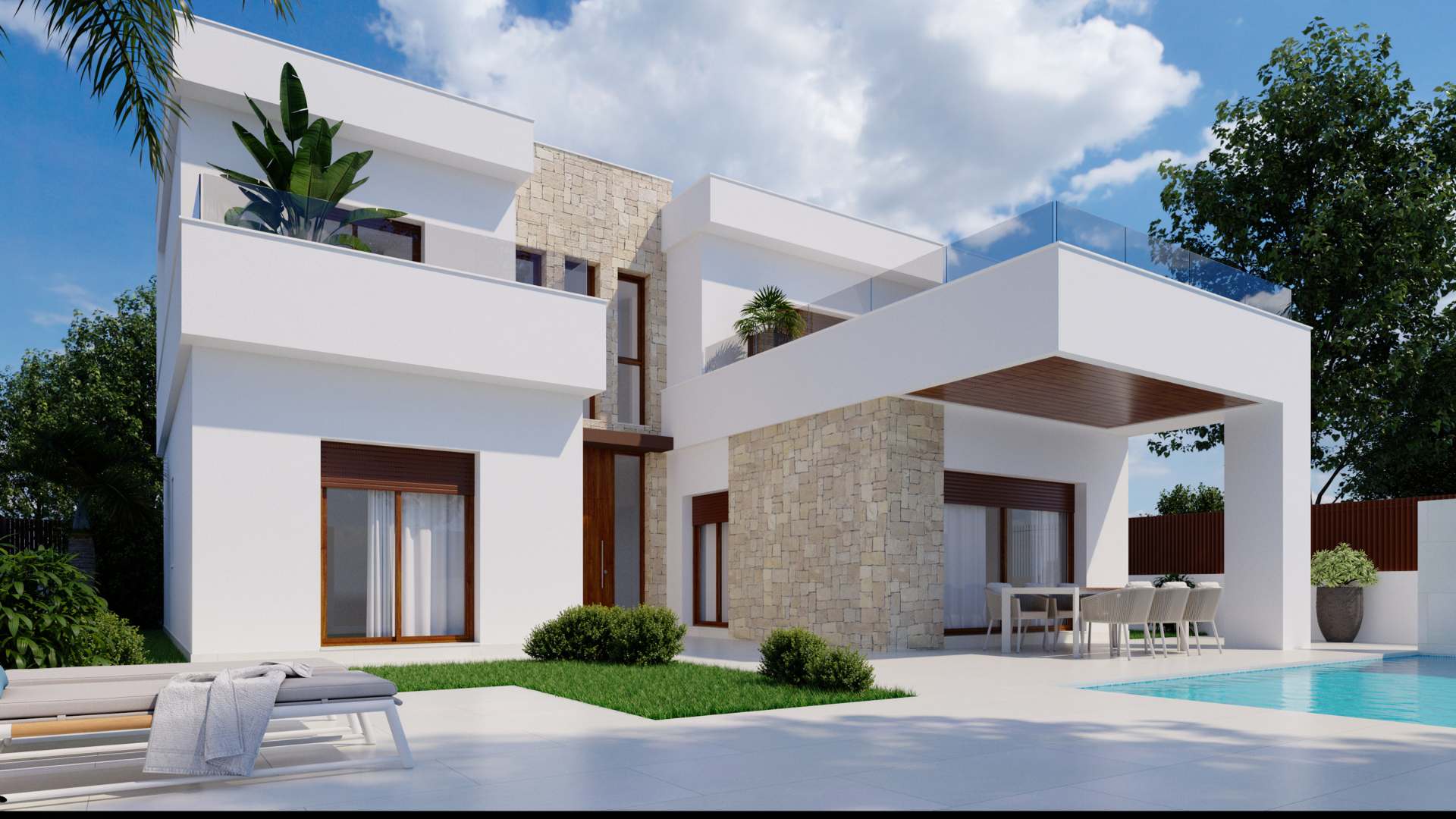 Villas for sale on golf resort