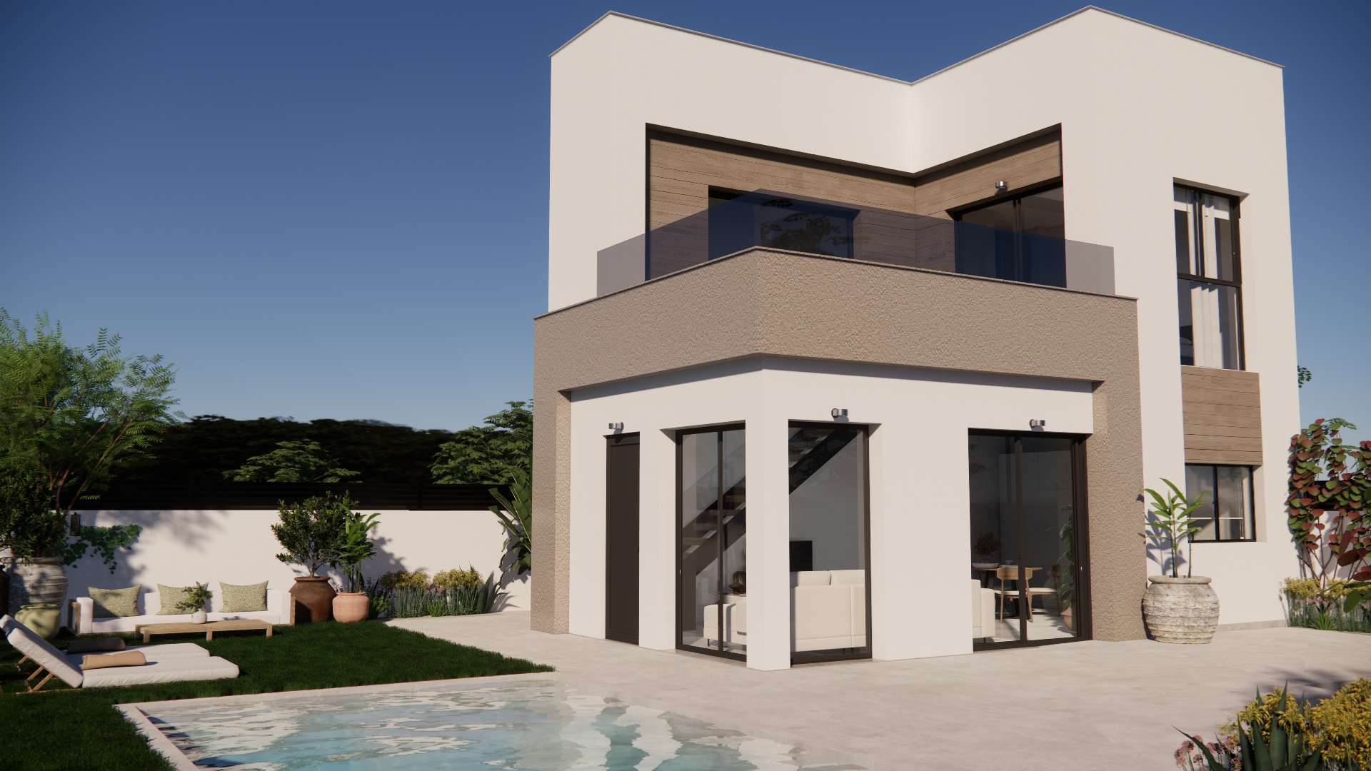 Villa met zwembad in Rojales